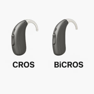 aparelhos auditivos CROS BiCROS – perda unilateralassimétrica